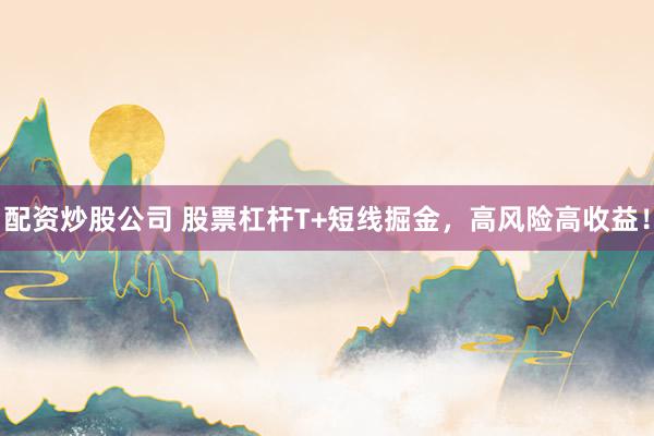 配资炒股公司 股票杠杆T+短线掘金，高风险高收益！